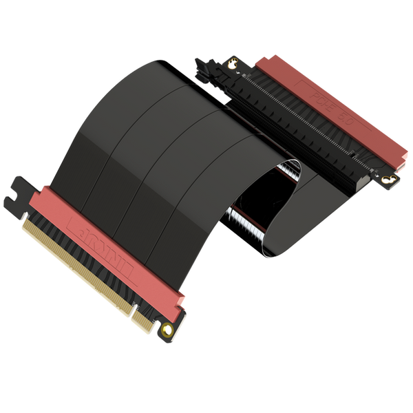 305 mm Single Reverse PCIe Gen 5 Riser Cable