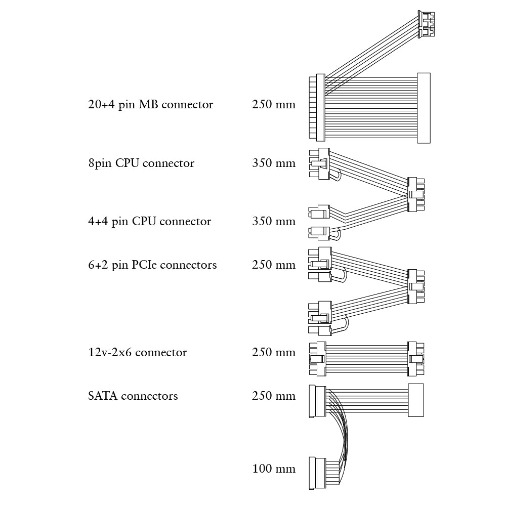 ENP-7660L-VK 600W Modular 165 mm Flex ATX PSU