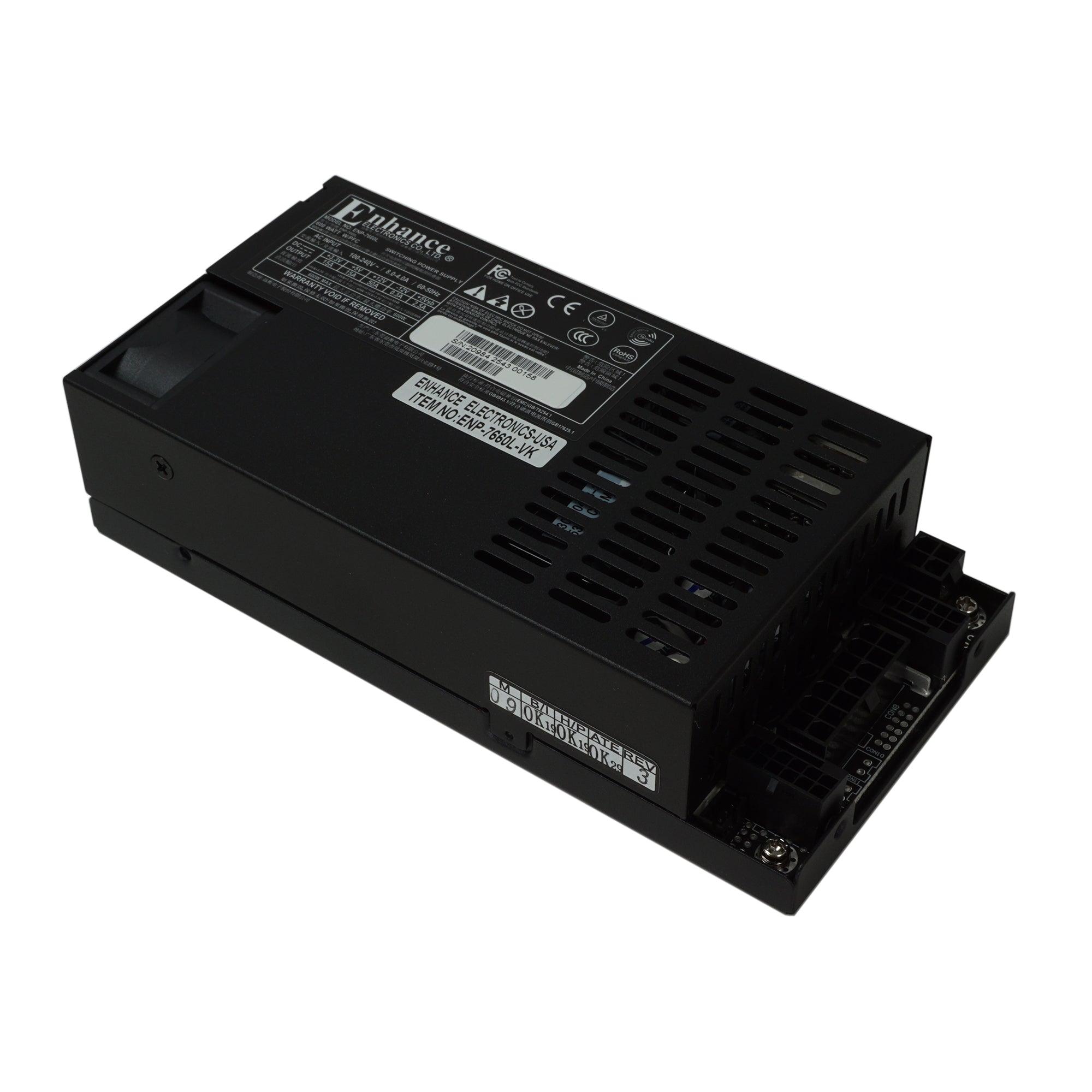 ENP-7660L-VK 600W Modular 165 mm Flex ATX PSU